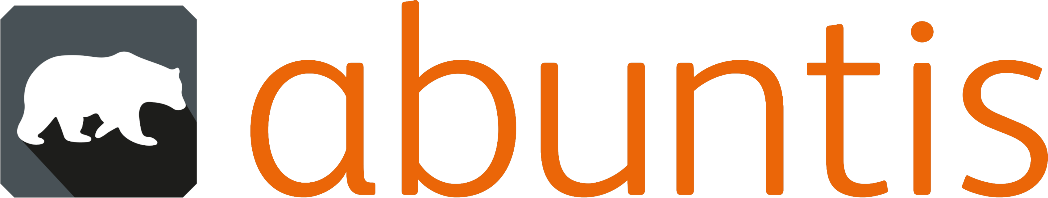 Abuntis Logo mit dem Eisbär